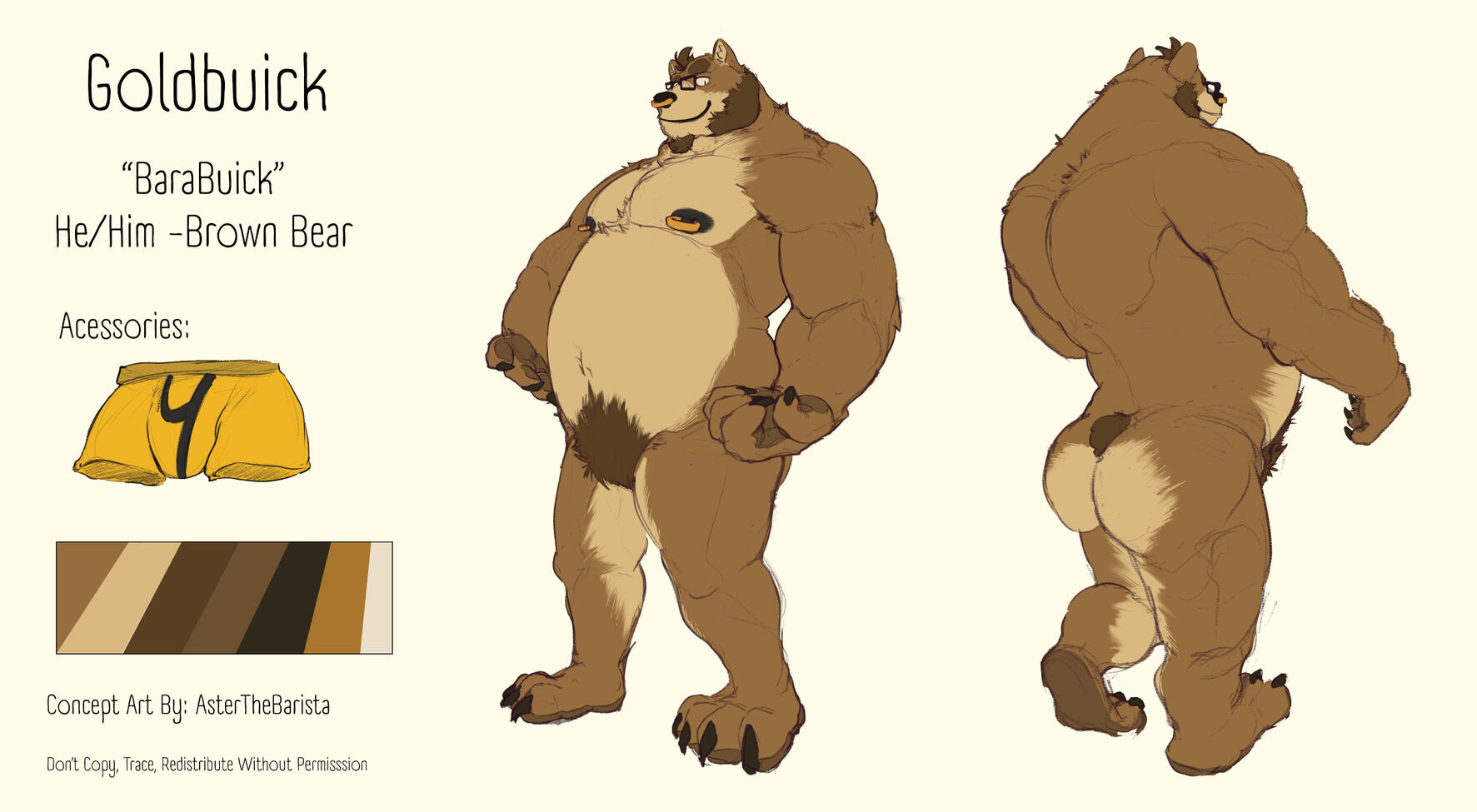 GoldBuck character Sheet GoldBuck character Sheet